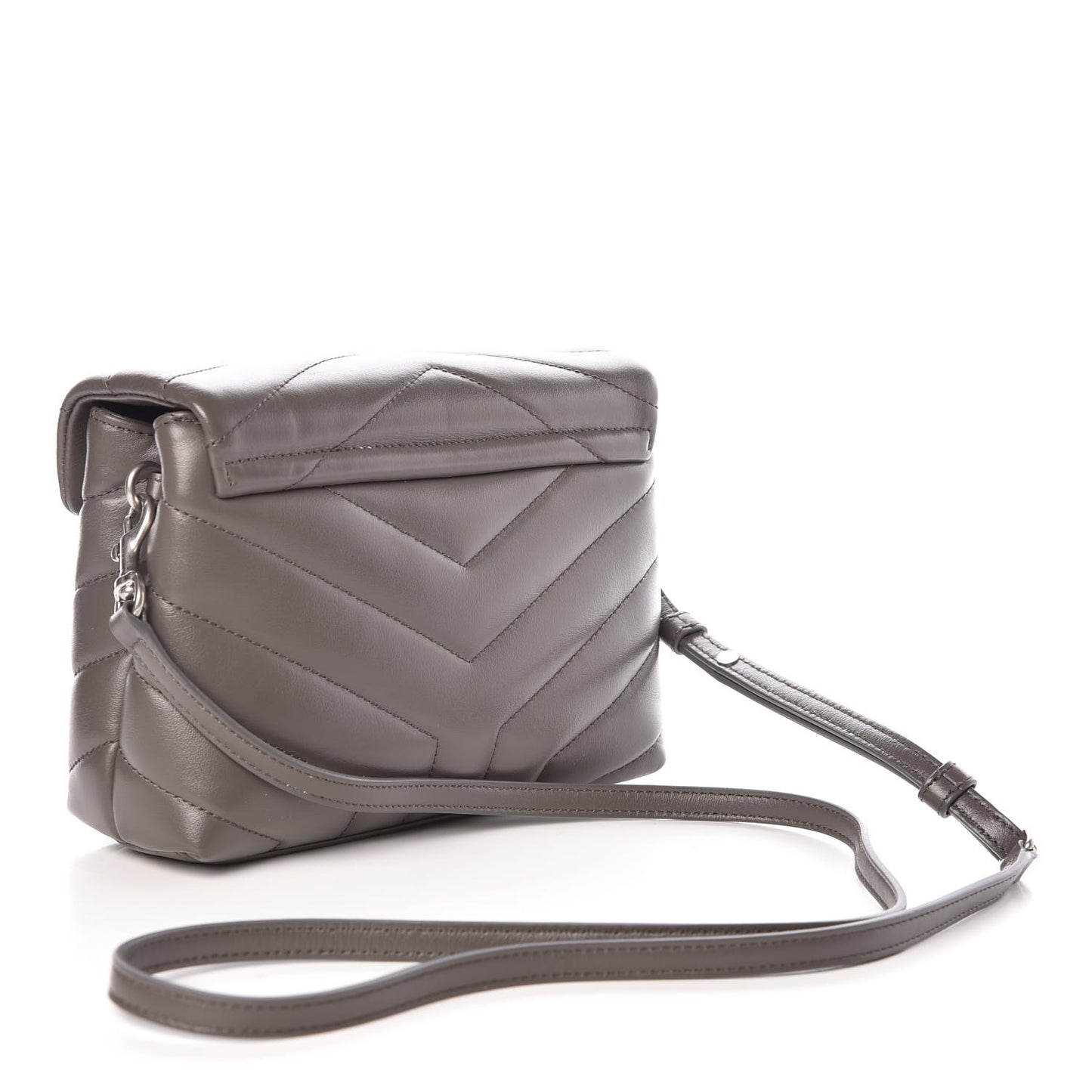 Calfskin Y Quilted Monogram Toy Loulou Crossbody Bag Earth
