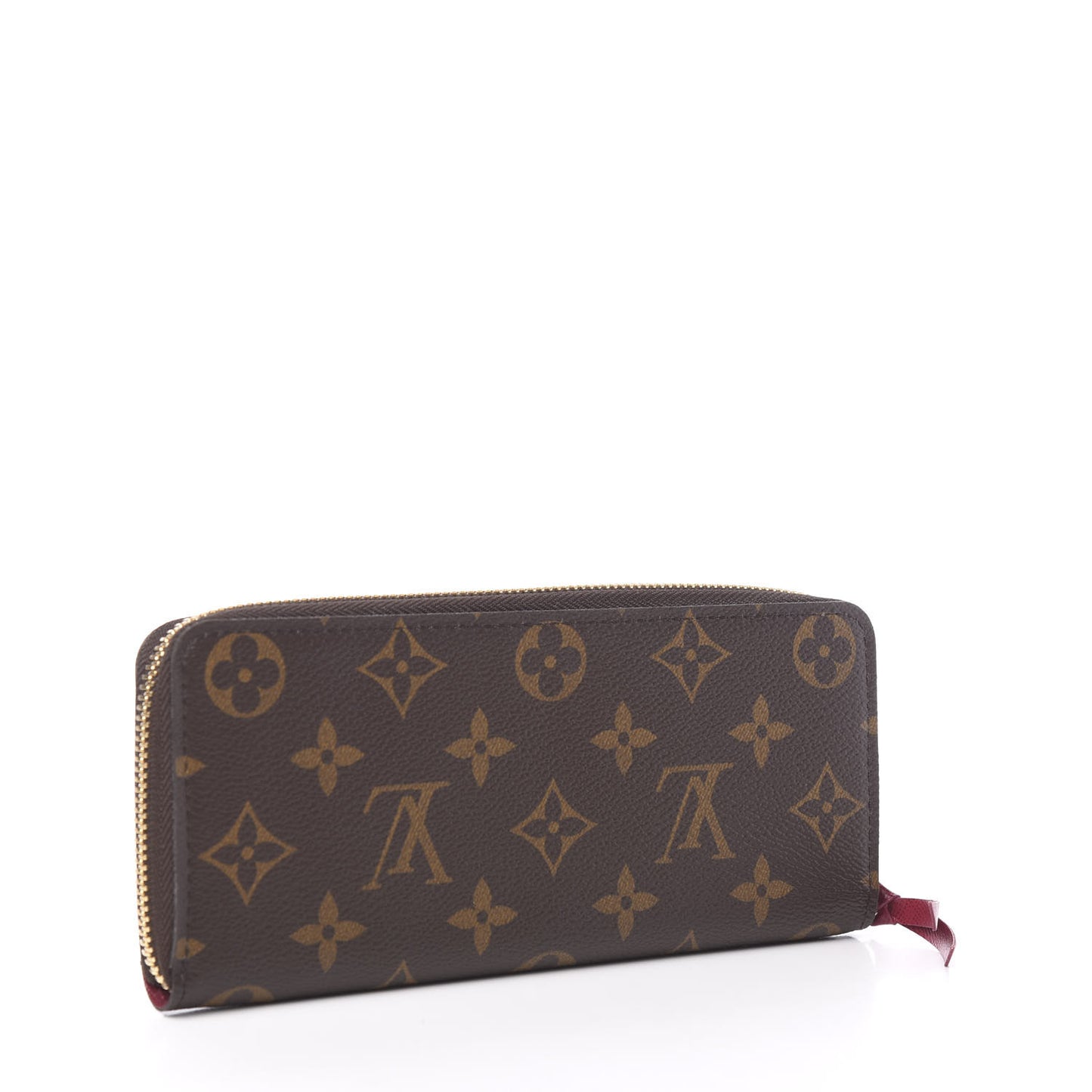 Monogram Clemence Wallet Fuchsia