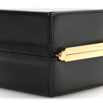 Celine Shiny Calfskin Lana Triomphe Minaudiere Black 11 of 11