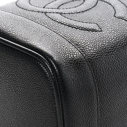 Chanel Caviar Vanity Cosmetic Case Black 10 of 13