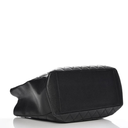 Chanel Caviar Quilted Grand Shopping Tote GST Black 4 of 8