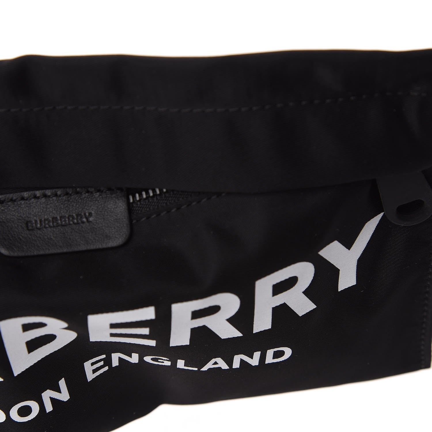 Burberry Nylon Logo Clutch Bag Black 8 of 10