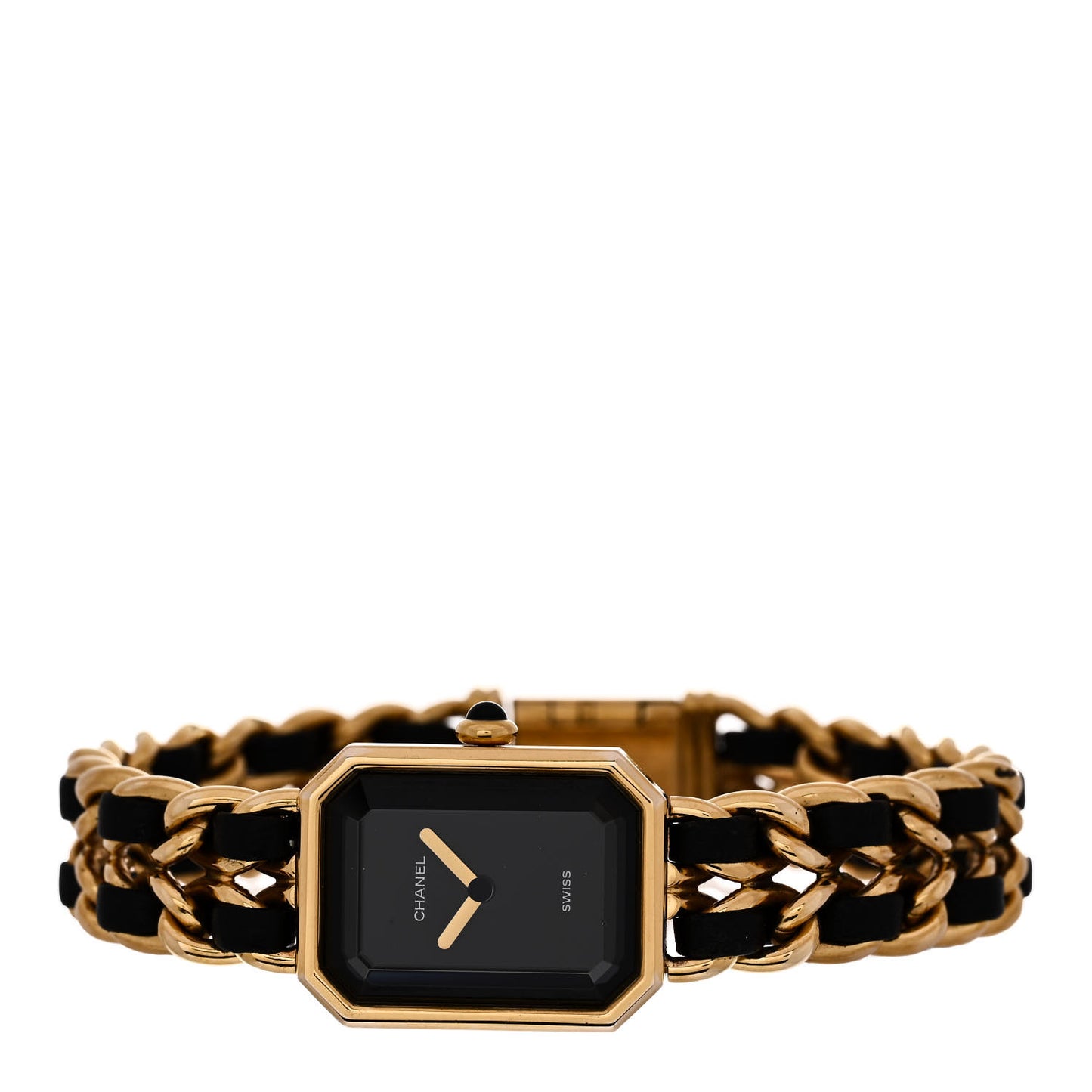 Stainless Steel Lambskin 20mm Chain Premiere Quartz Watch Gold XL