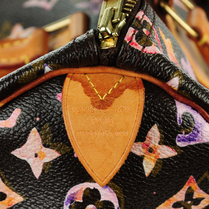 Louis Vuitton Watercolor Aquarelle Speedy 35 Brown 5 of 6