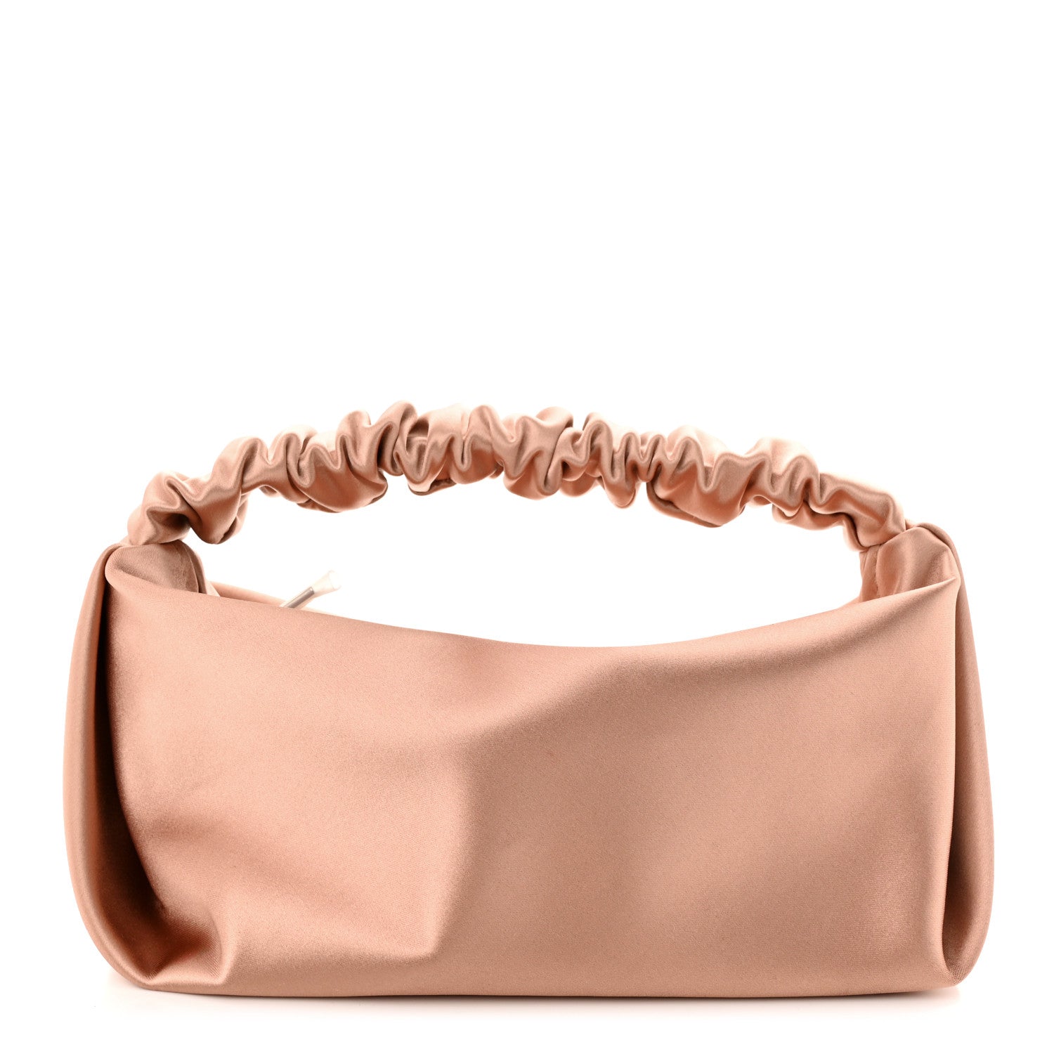 Alexander Wang Satin Mini Scrunchie Bag Sand Stone 1 of 9
