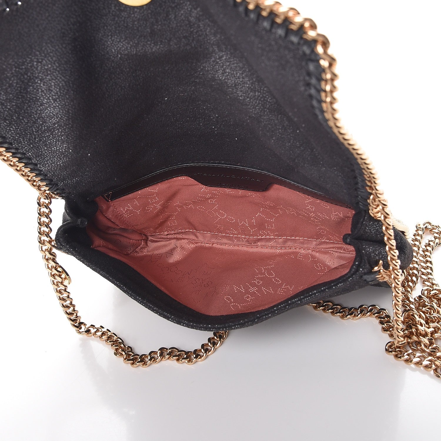 Stella McCartney Shaggy Deer Falabella Crossbody Bag Black 6 of 8