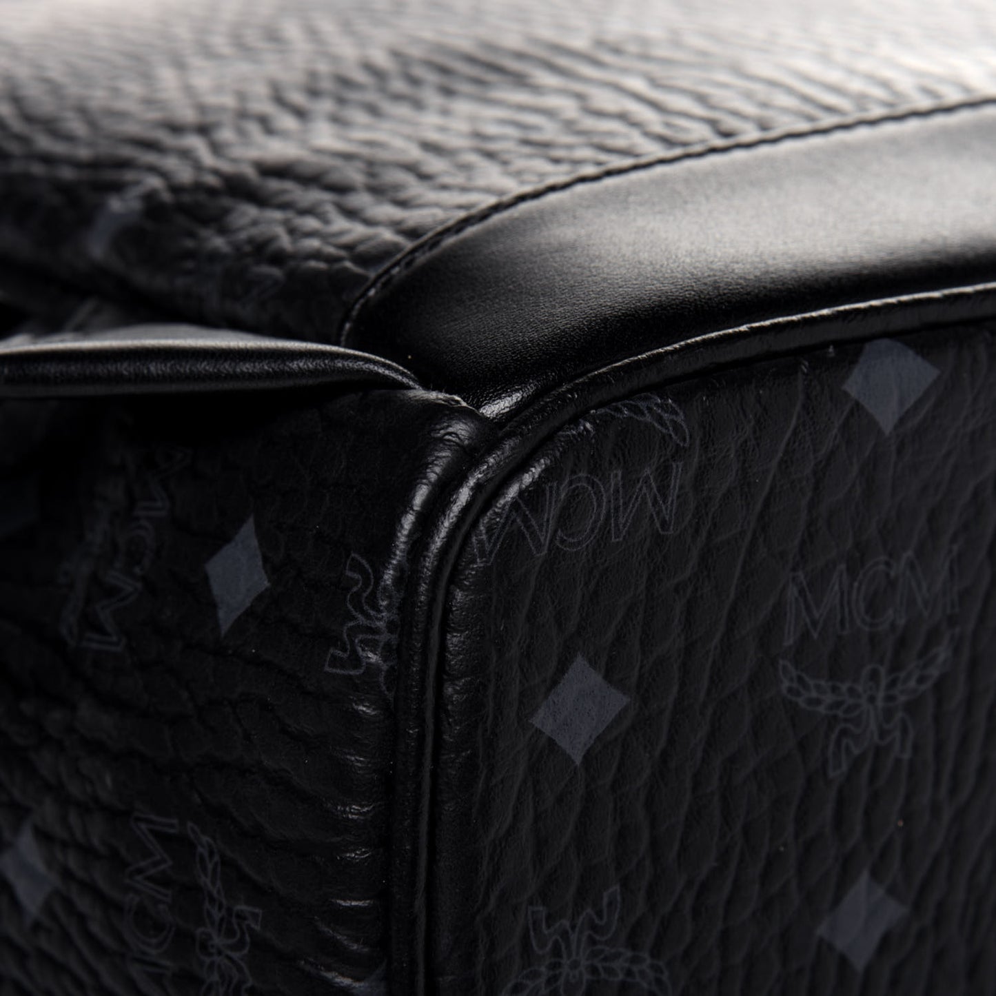 Visetos Small Side Stud Stark Backpack Black