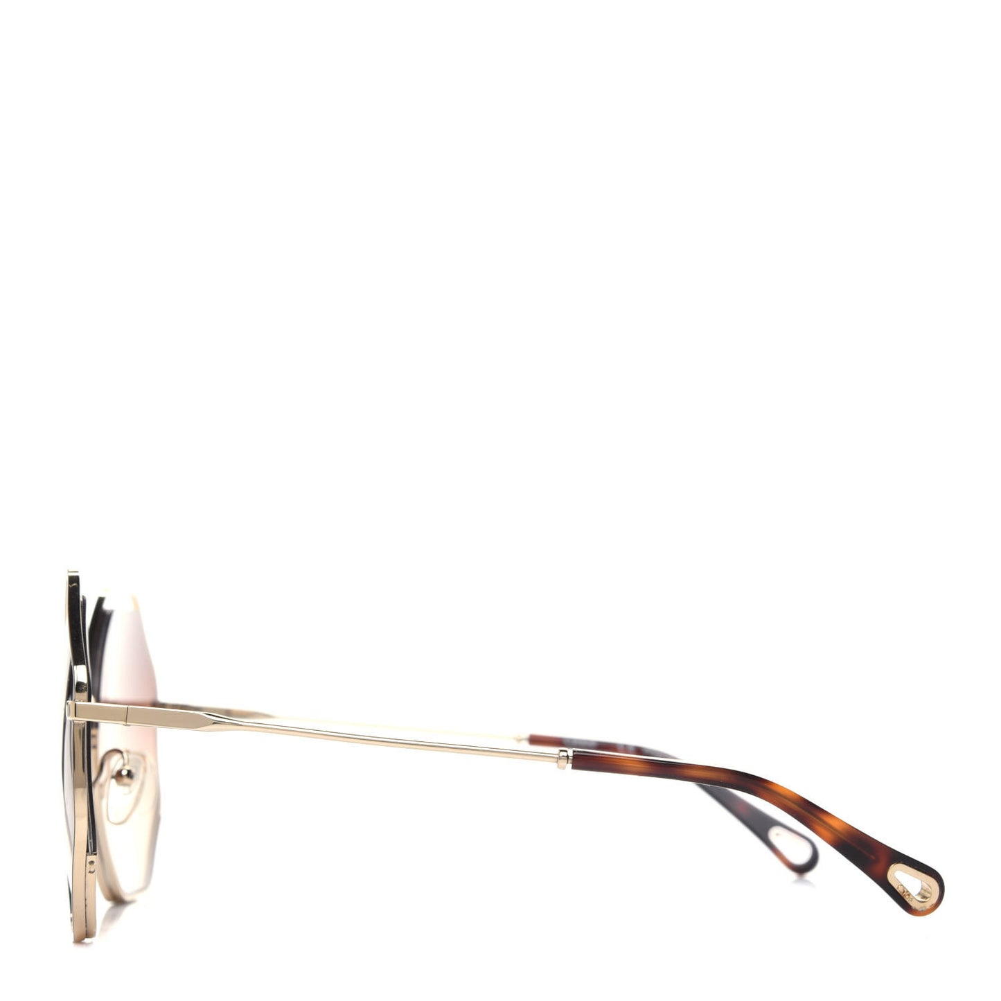 Octagonal Sunglasses CE132S Gold