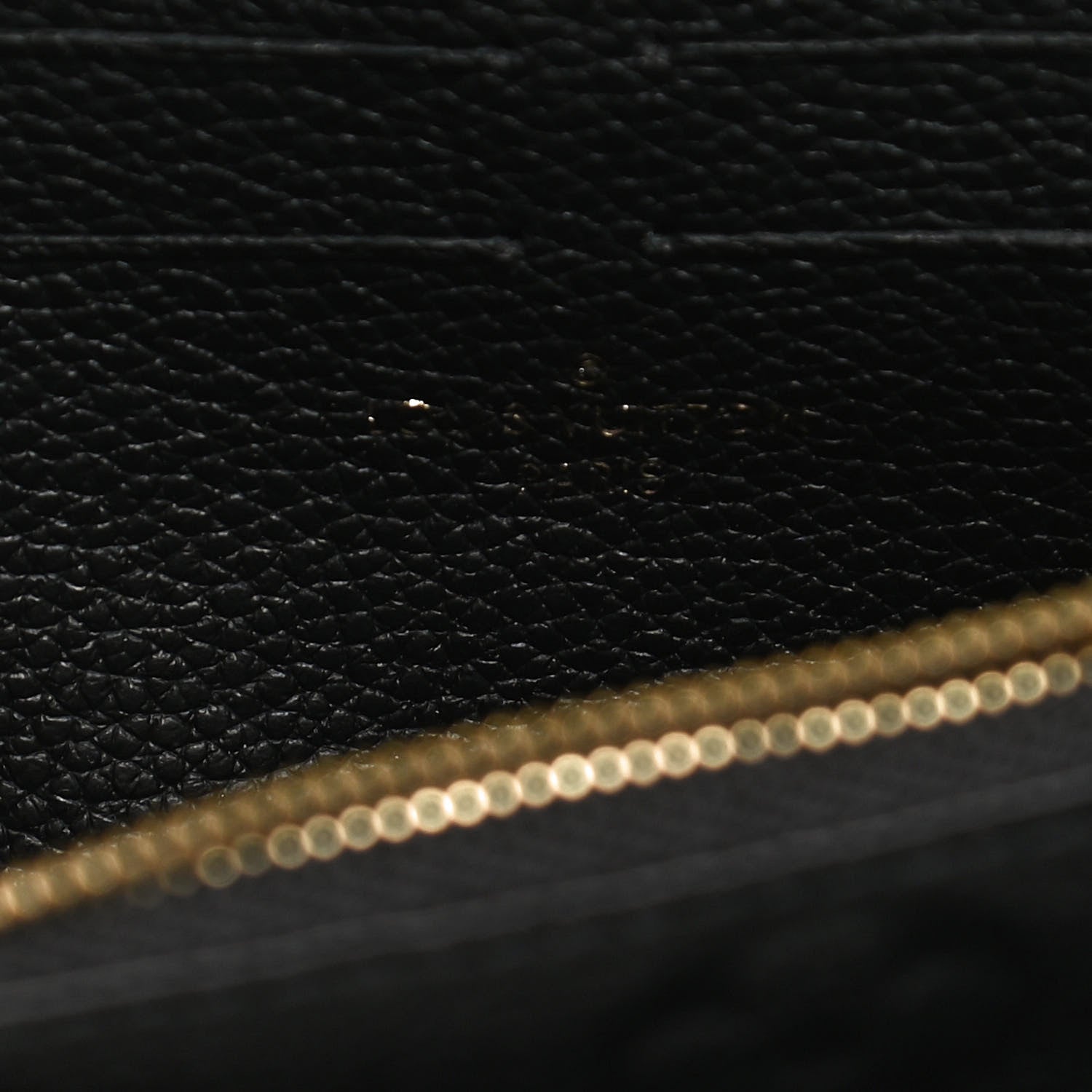 Louis Vuitton Empreinte Vavin Chain Wallet Black 6 of 12