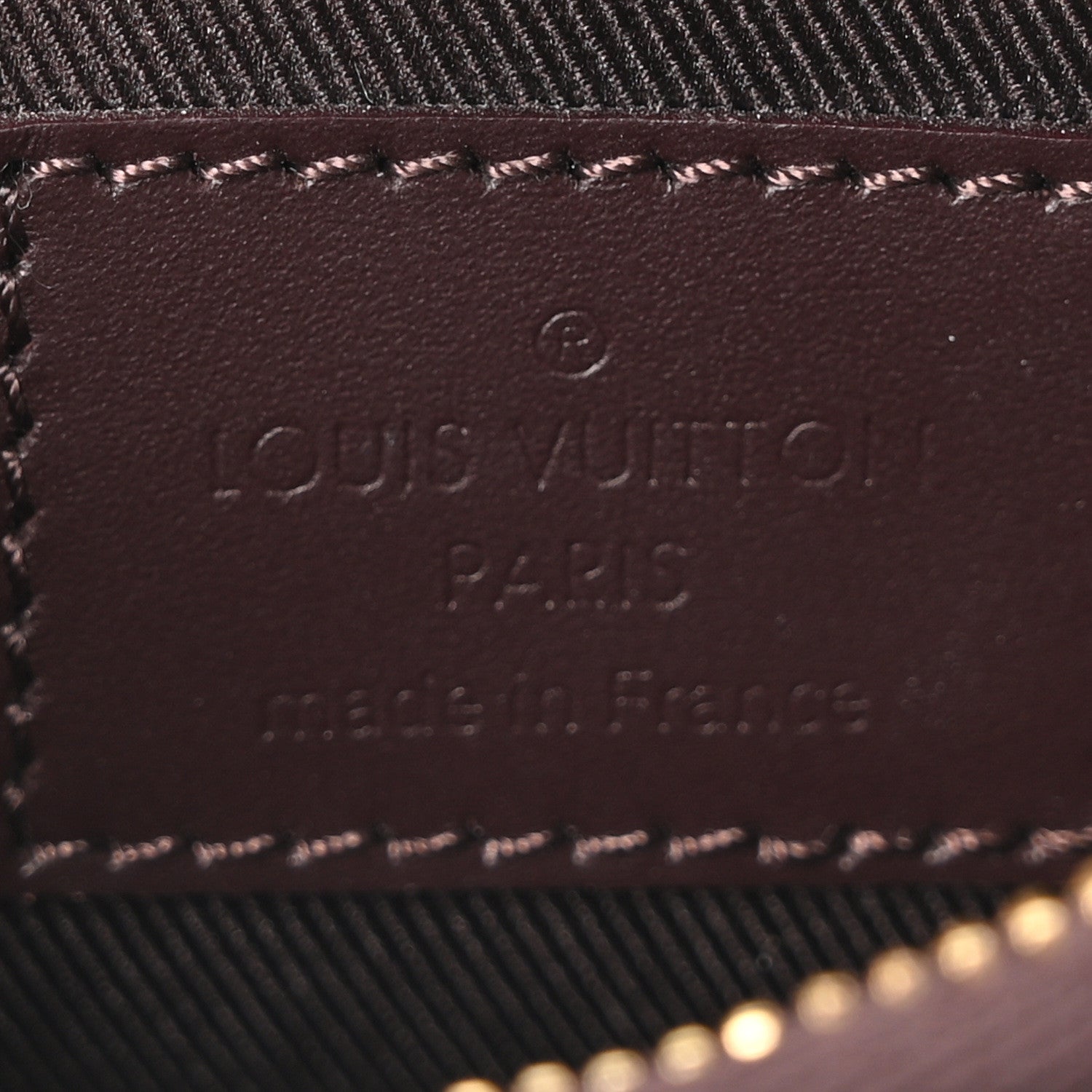 Louis Vuitton Vernis Monogram Mini Pochette Accessories Amarante 6 of 9
