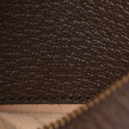 Gucci Monogram Jumbo GG Textured Dollar Calfskin Web Mini Ophidia Half Moon Hobo Camel Ebony New Acero 6 of 8