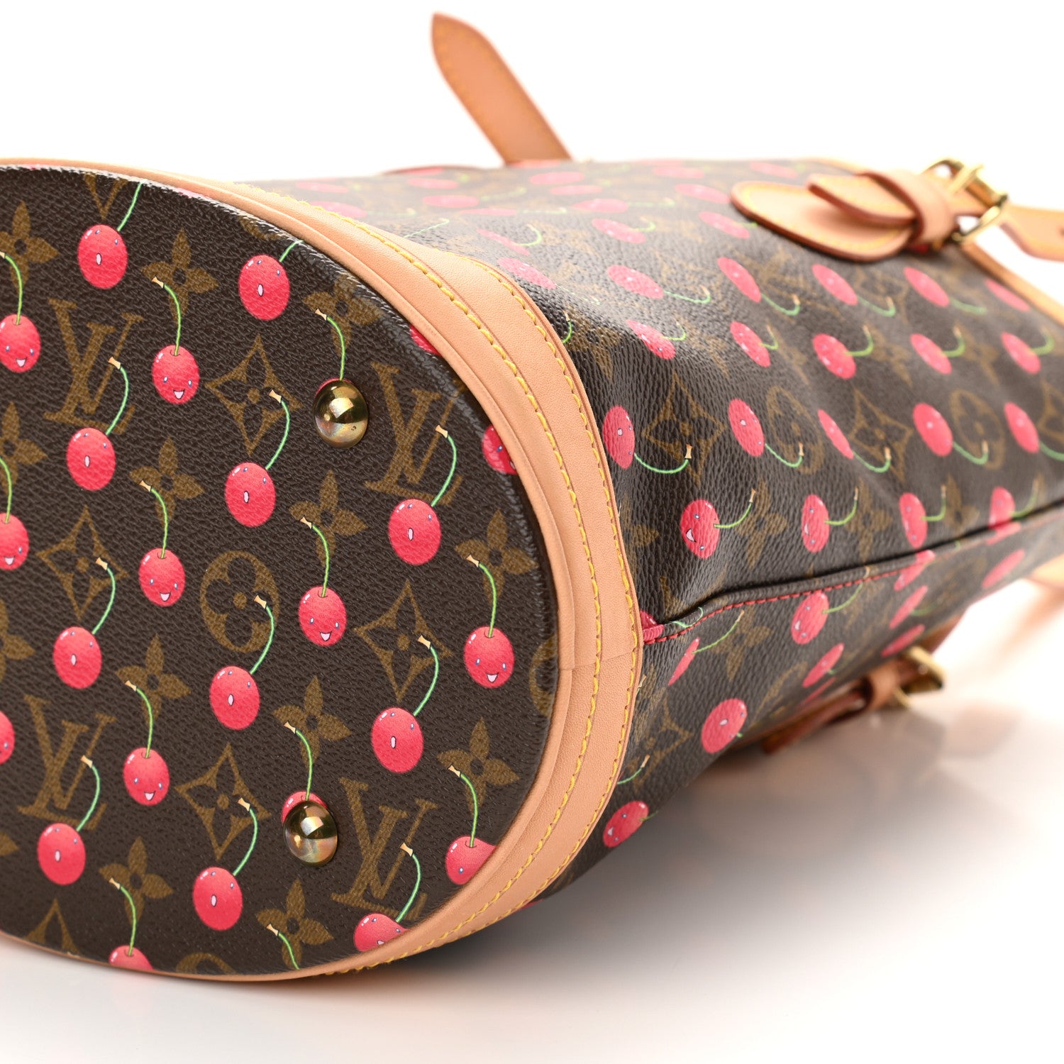 Louis Vuitton Monogram Cerises Bucket Bag 9 of 10