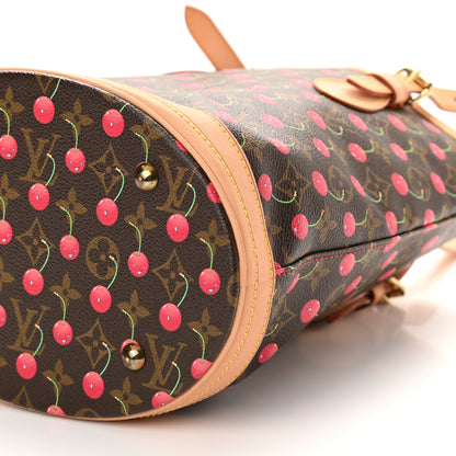 Louis Vuitton Monogram Cerises Bucket Bag 9 of 10