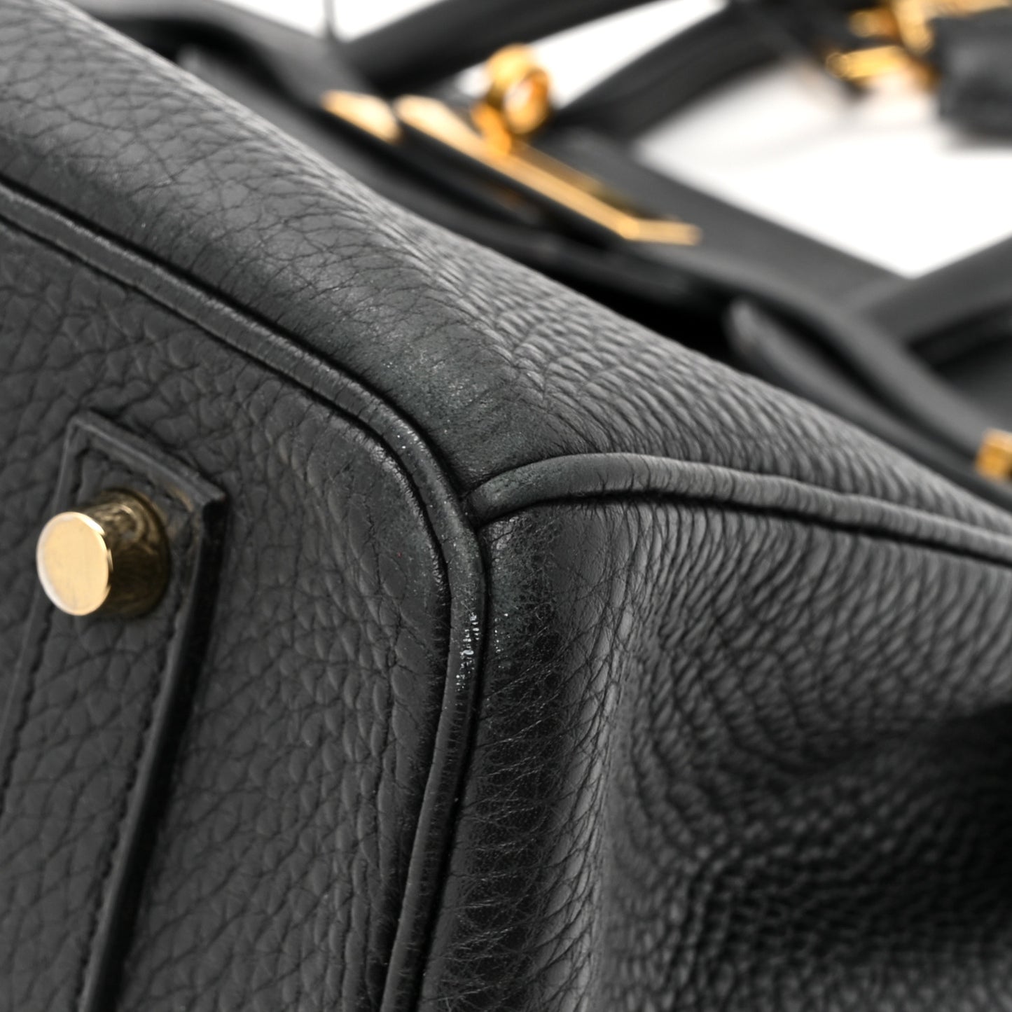 Taurillon Clemence Birkin 35 Black