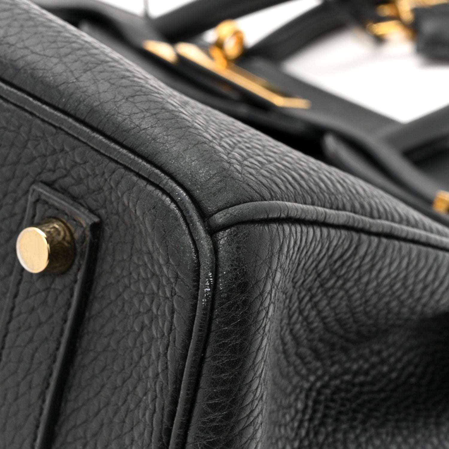 Hermes Taurillon Clemence Birkin 35 Black 22 of 25