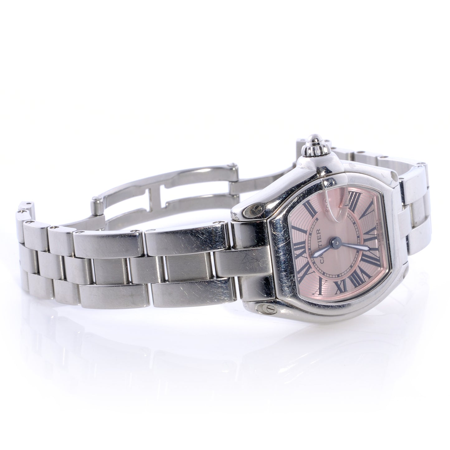 Stainless Steel 31mm Roadster Quartz Watch Pink