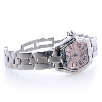 Cartier Stainless Steel 31mm Roadster Quartz Watch Pink 3 of 5