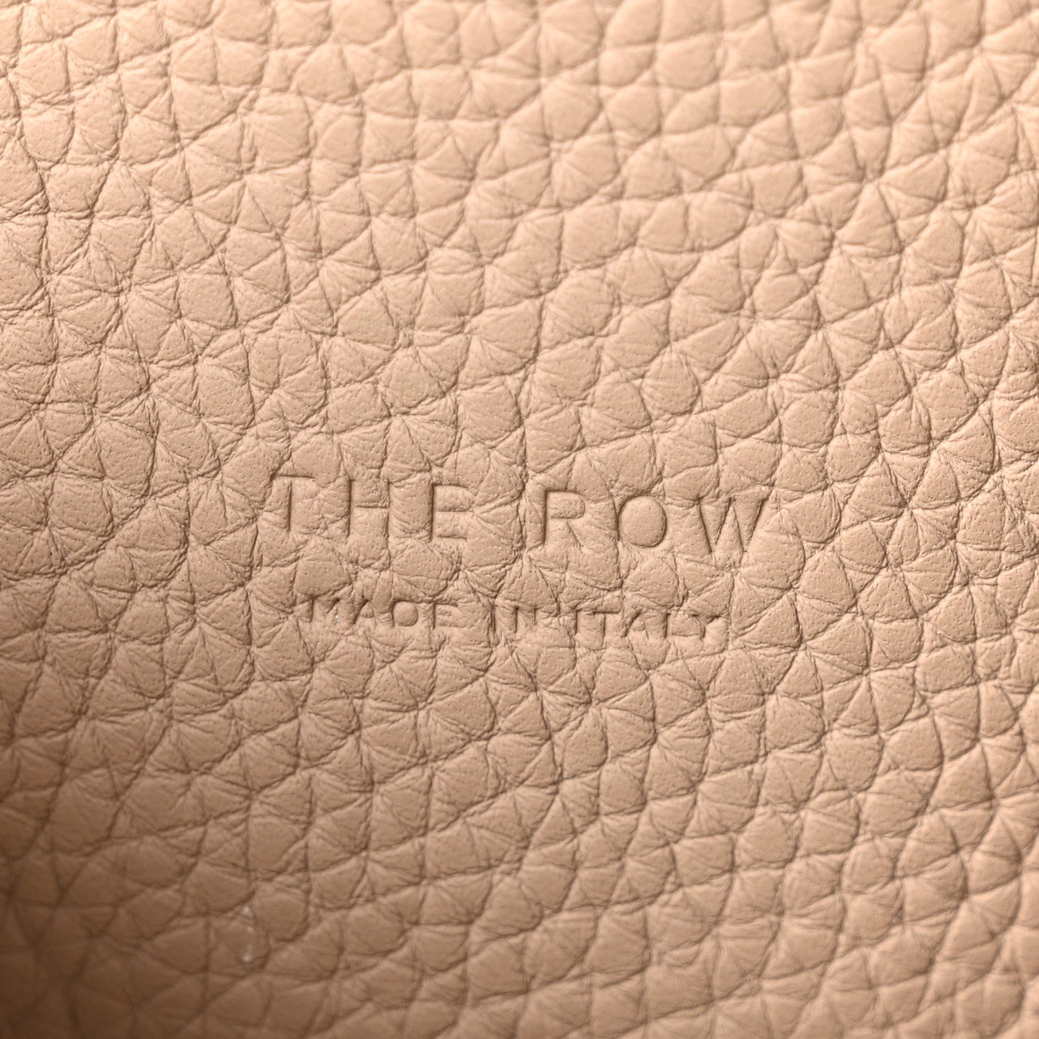 The Row Matte Grained Calfskin Soft Margaux 15 Dark Taupe 6 of 9