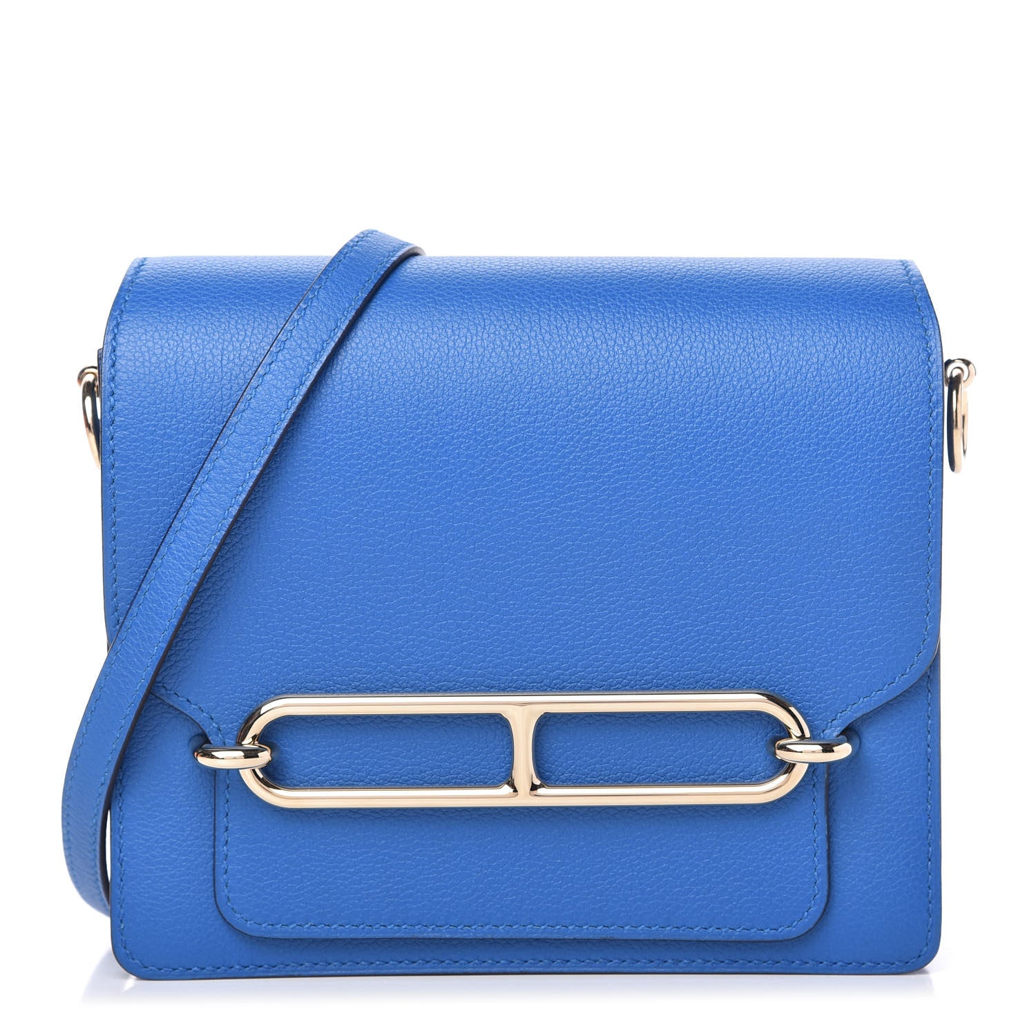 Hermes Evercolor Mini Sac Roulis Bleu Zellige 1 of 9