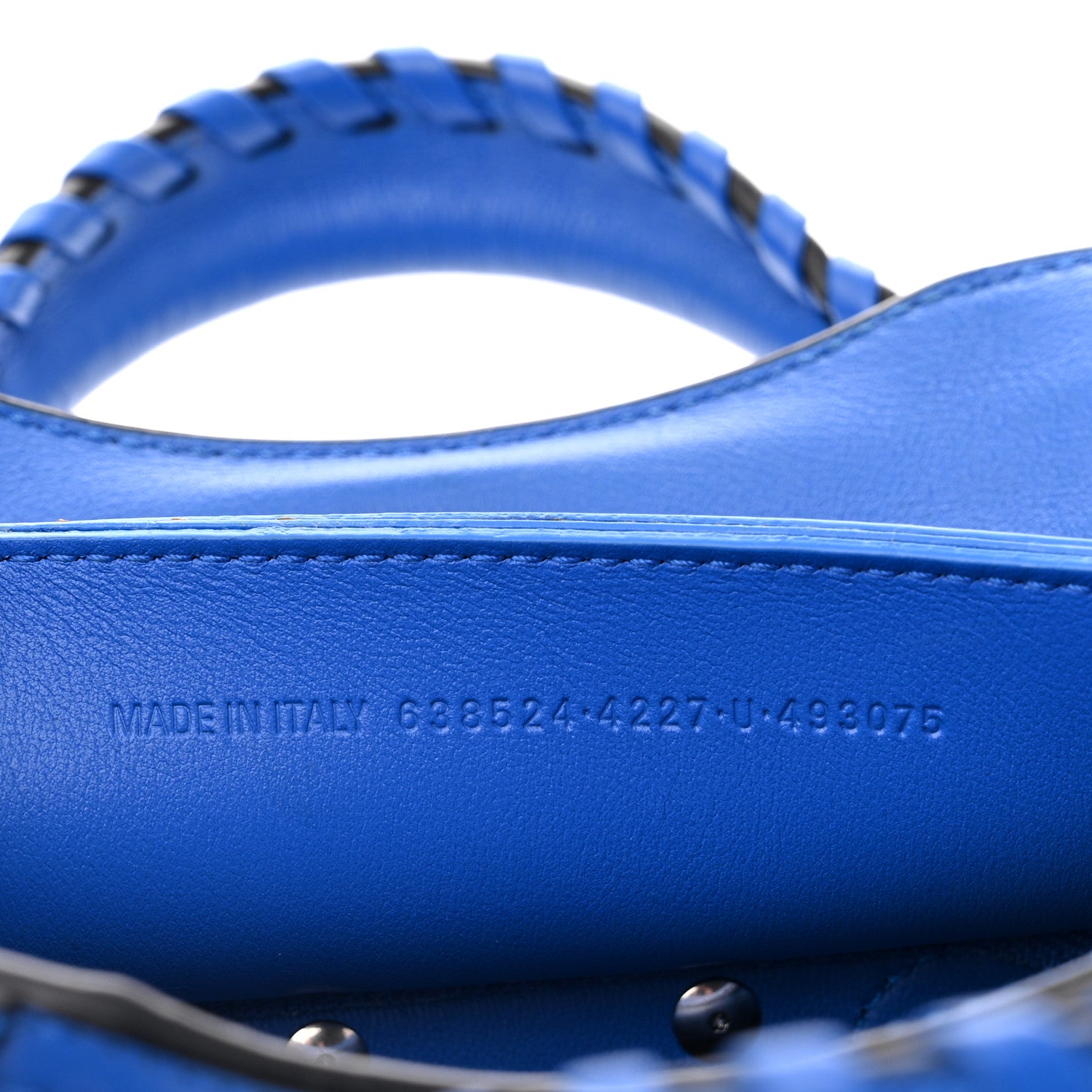 Balenciaga Smooth Calfskin Neo Classic Silver Hardware Mini City Bleu 7 of 11