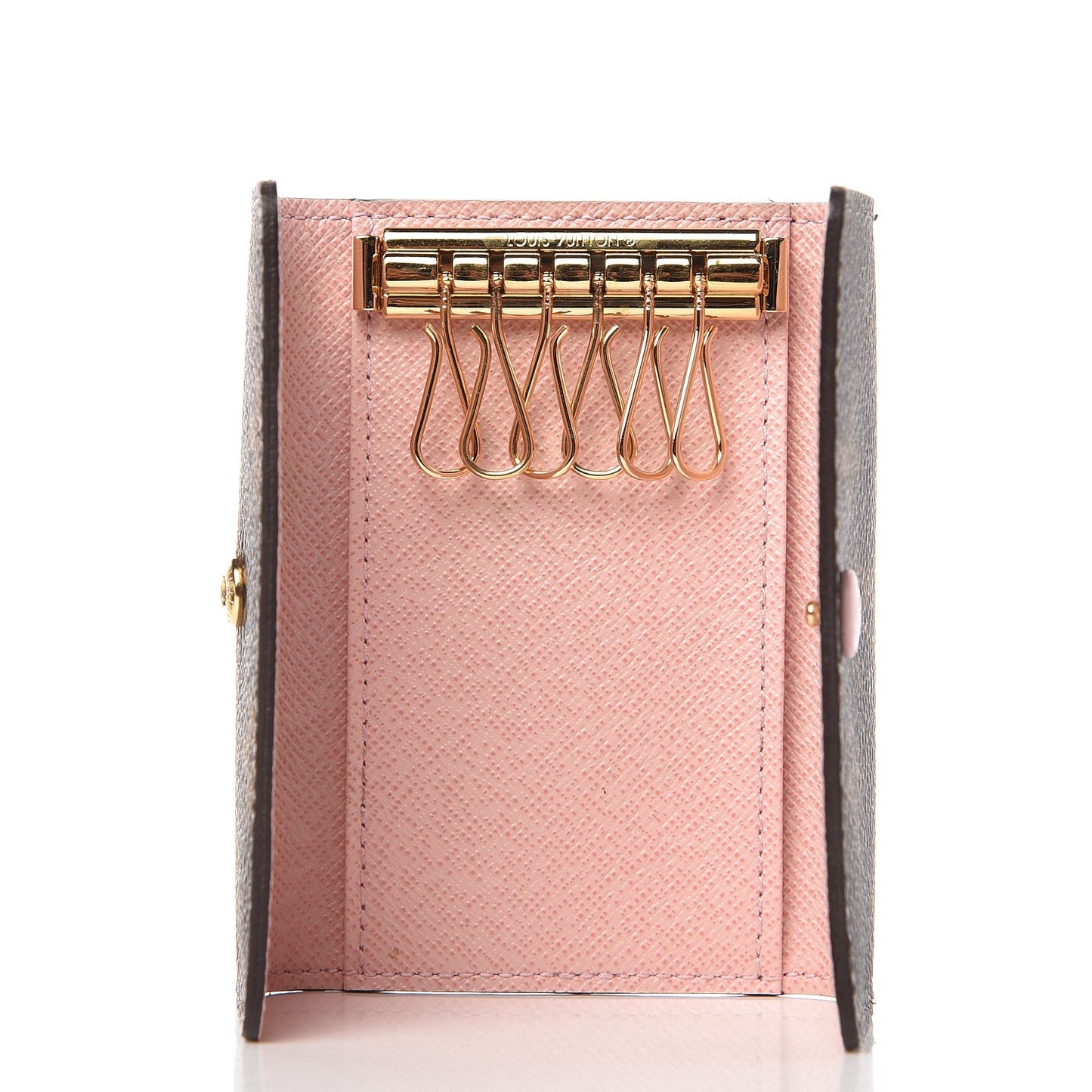 Monogram Multicles 6 Key Holder Rose Ballerine