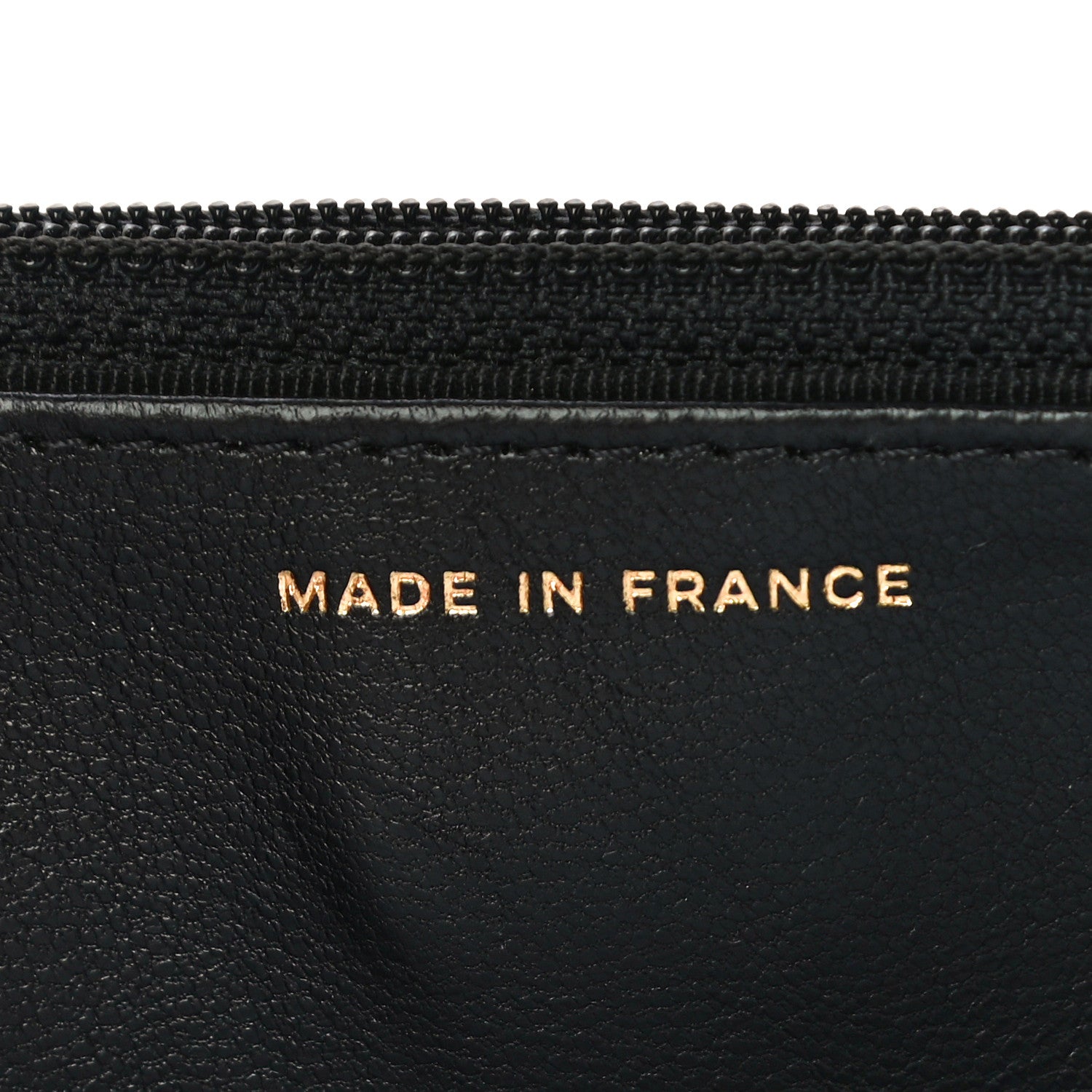 Chanel Goatskin Quilted Quilted Like A Wallet Wallet On Chain WOC Black 7 of 13
