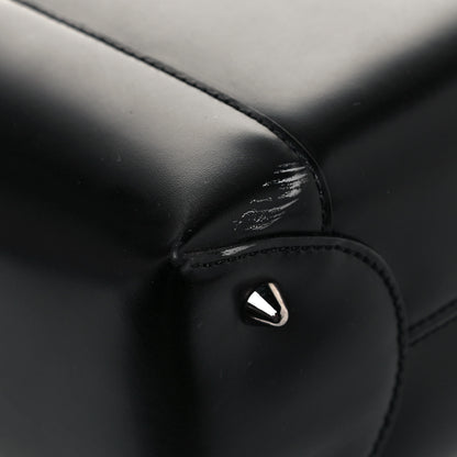 Christian Dior Calfskin Maris Pearl Beaded Top Handle Bag Black 11 of 14