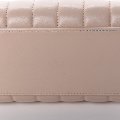 Saint Laurent Calfskin Y Quilted Monogram Small Loulou Chain Satchel Nude Powder 18 of 21
