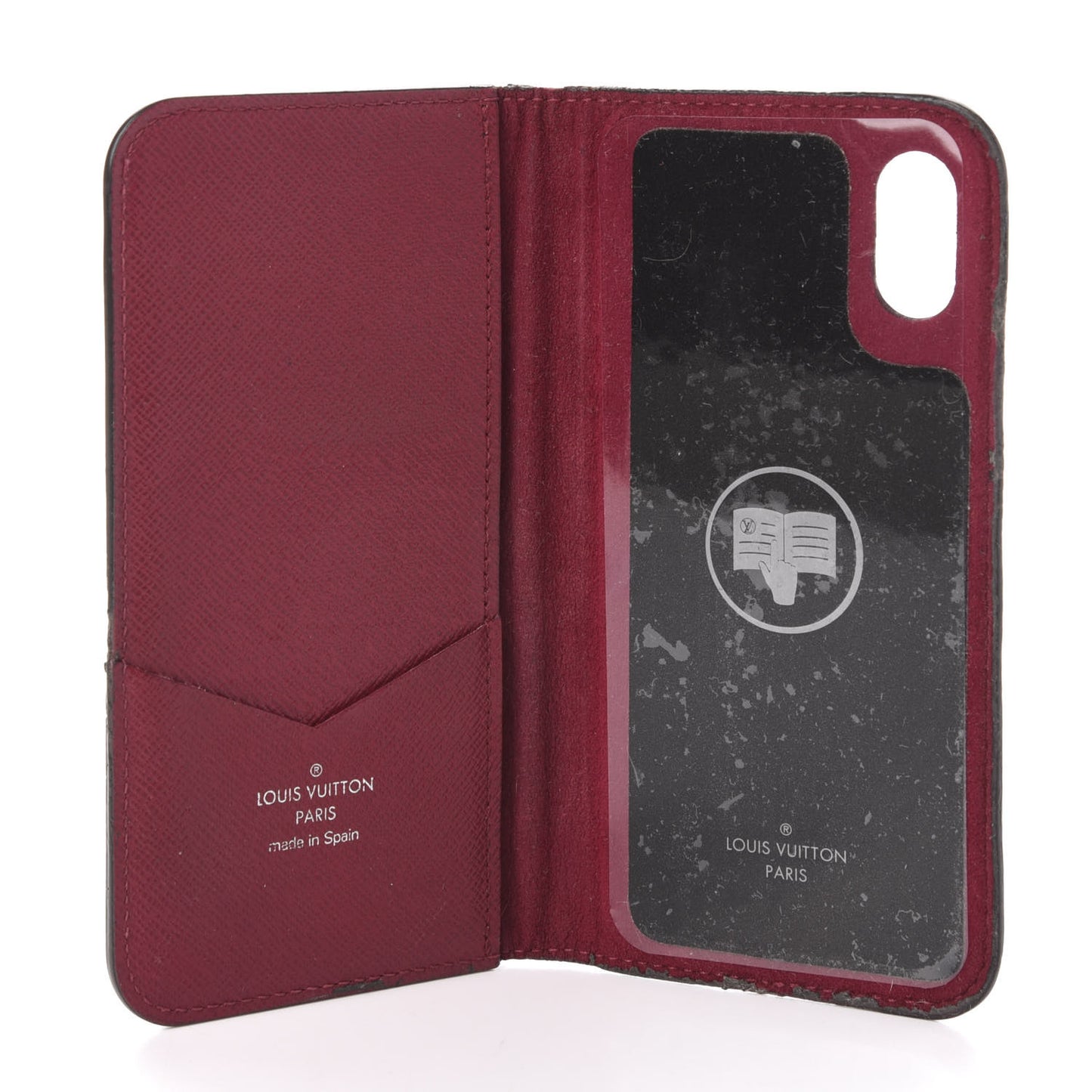 Epi iPhone X Folio Fuchsia