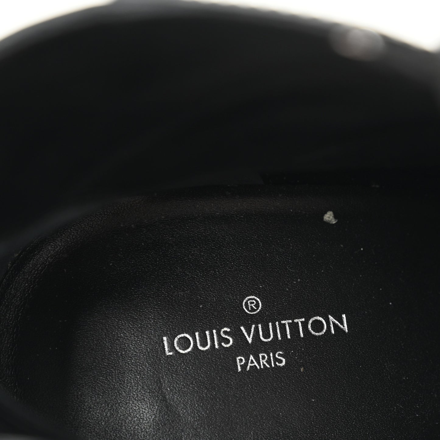 Patent Calfskin Star Trail Ankle Boots 38 Black