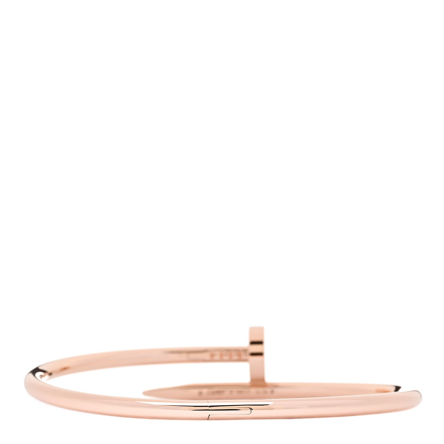 18K Pink Gold Juste Un Clou Bracelet 19