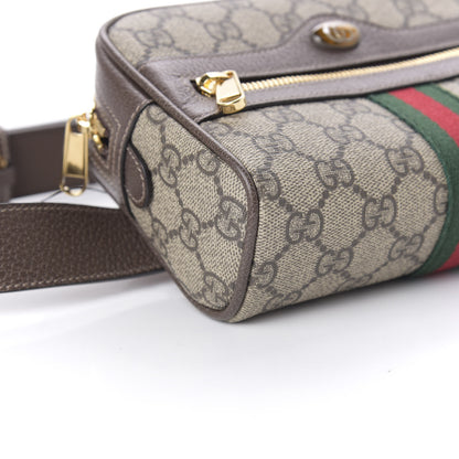 Gucci GG Supreme Monogram Web Small Ophidia Belt Bag 95 38 Dark Brown 6 of 11