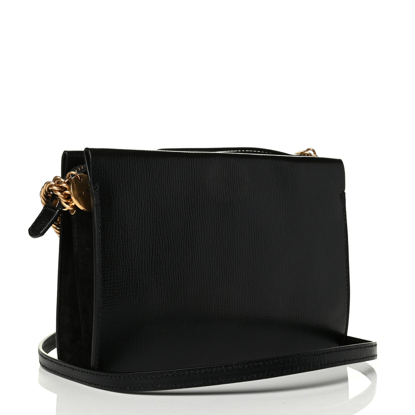Sugar Goatskin Cross 3 Crossbody Bag Black