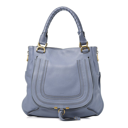Chloe Calfskin Large Marcie Tote Skylight 1 of 12