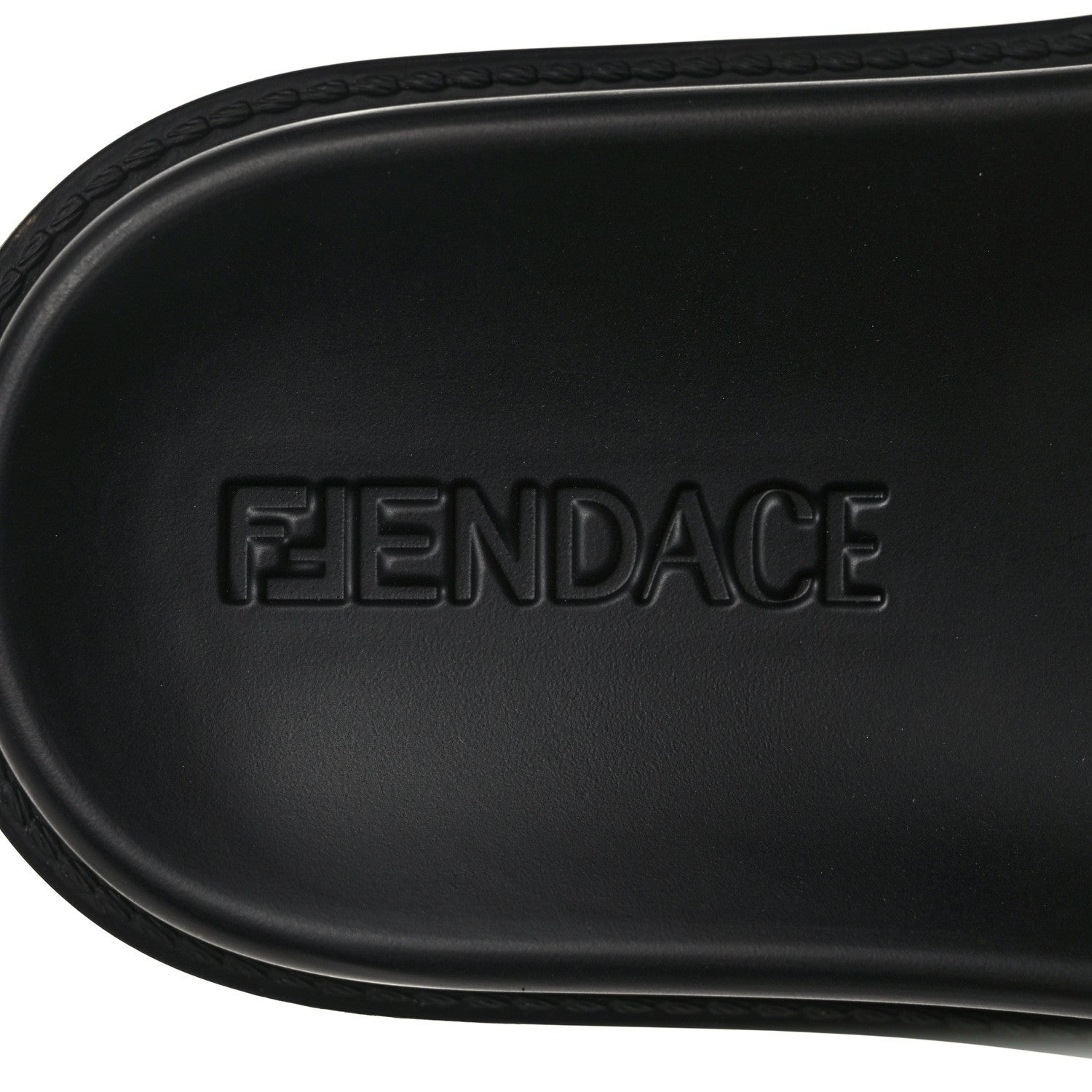 Versace X FENDI Metal Chainmail Mesh Pool Slides 38 Gold Black 7 of 8