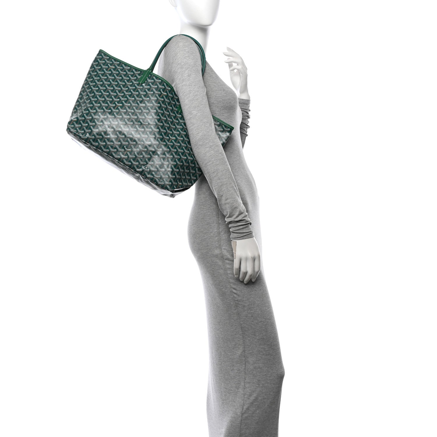 Goyard Goyardine Saint Louis PM Green 2 of 12