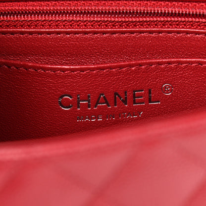Chanel Caviar Quilted Mini Rectangular Flap Red 6 of 11