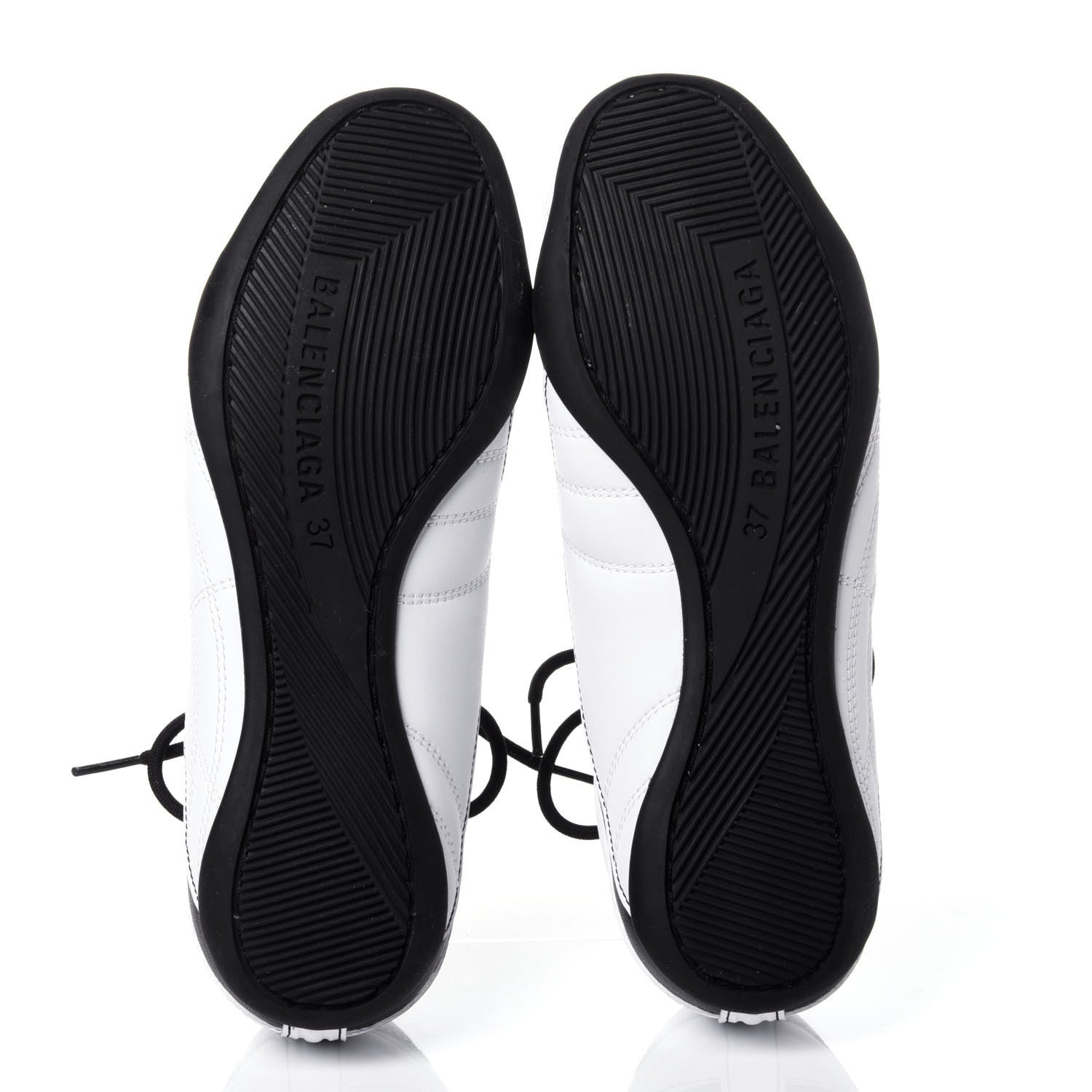 Balenciaga Polyurethane Womens Zen Sneakers 37 White Black 7 of 11