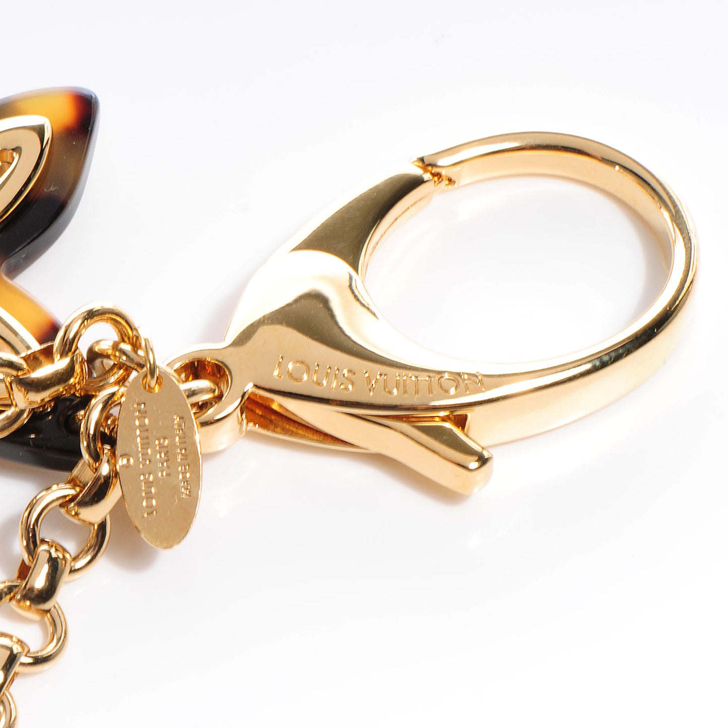Insolence Bag Charm Ecaille
