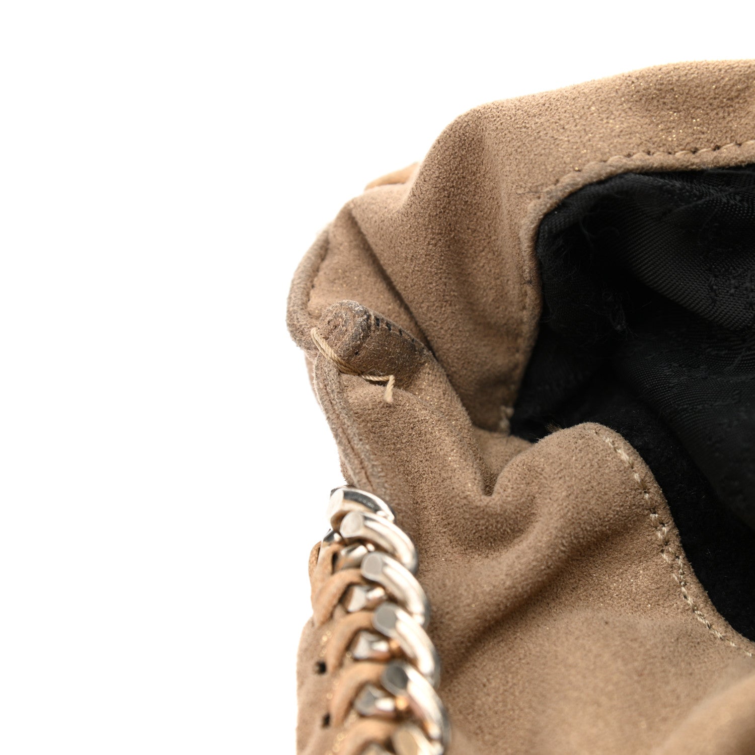 Stella McCartney Shaggy Deer Falabella Fold Over Tote Beige 12 of 12