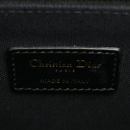 Christian Dior Calfskin Zodiac Toile De Jouy Small Book Tote With Strap Latte 6 of 10