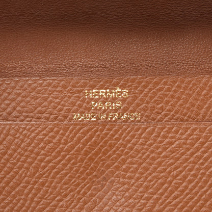 Hermes Epsom Mini Bearn Wallet Gold 6 of 8