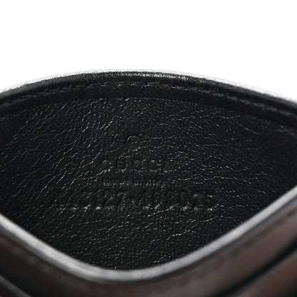 Gucci Calfskin Matelasse GG Marmont Card Holder Black 6 of 7