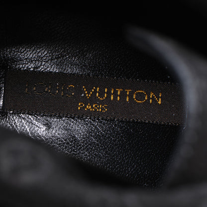 Louis Vuitton Suede Fauvist Low Boots 7.5 Black 7 of 7