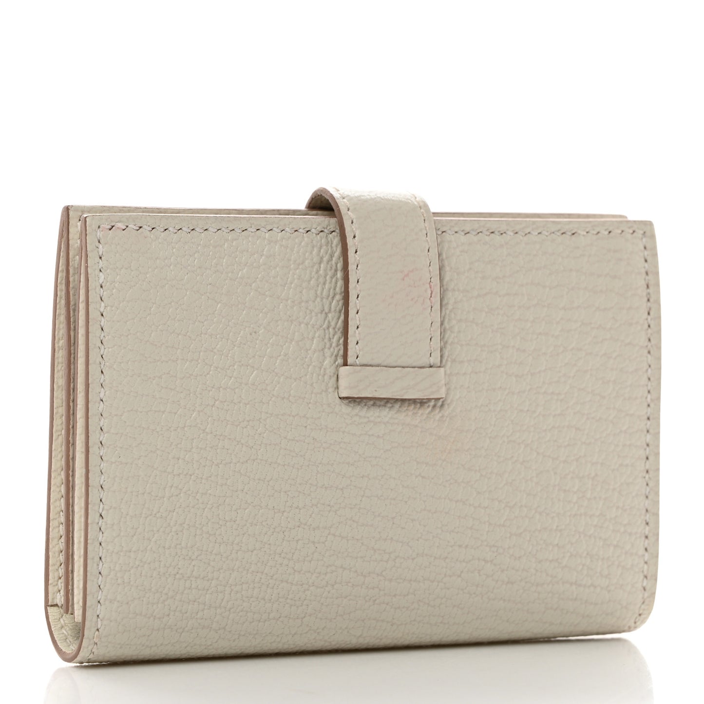 Chevre Mysore Bearn Card Holder Wallet Mushroom