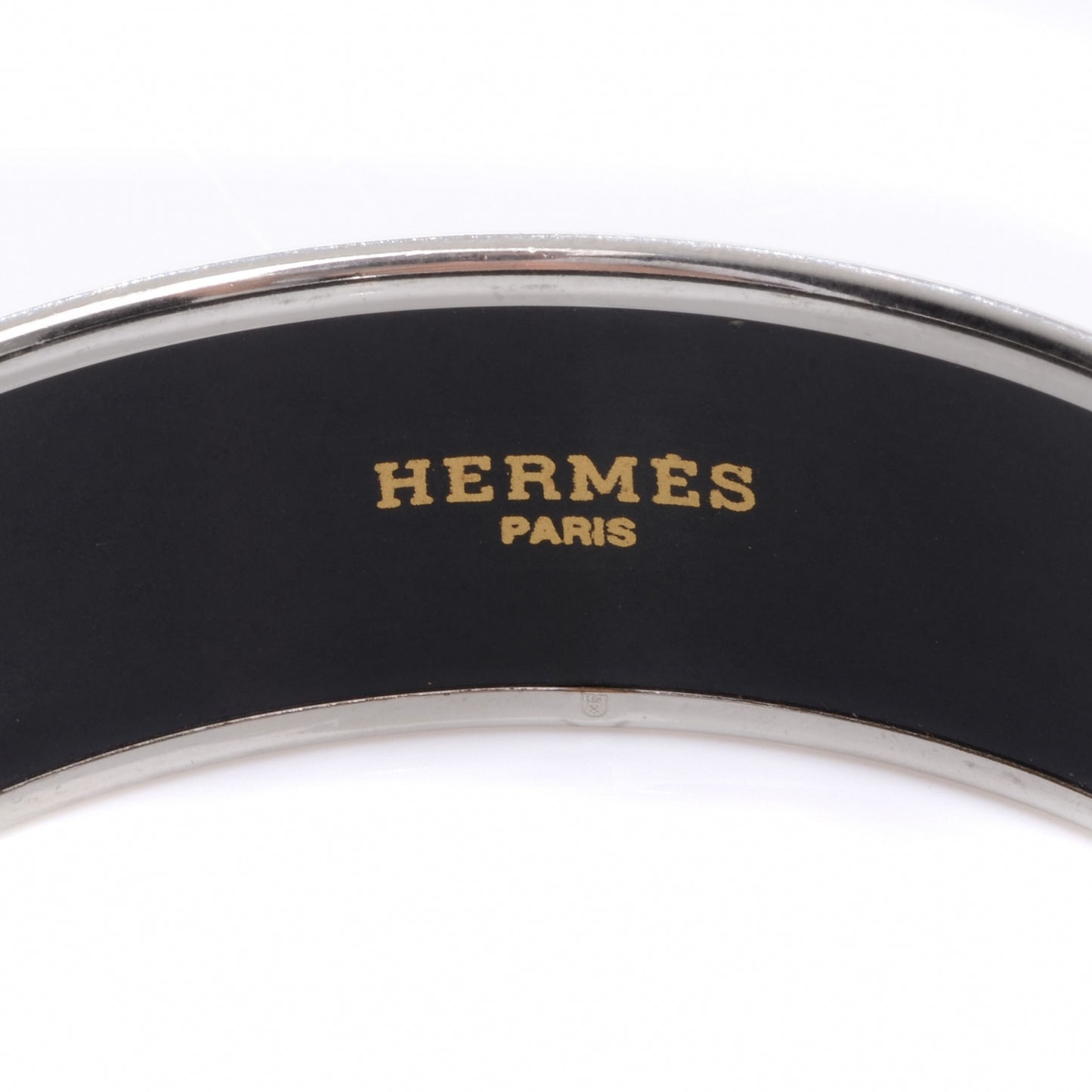 Enamel Printed Couvertures et Tenues de Jour Wide Bracelet 65 Pink