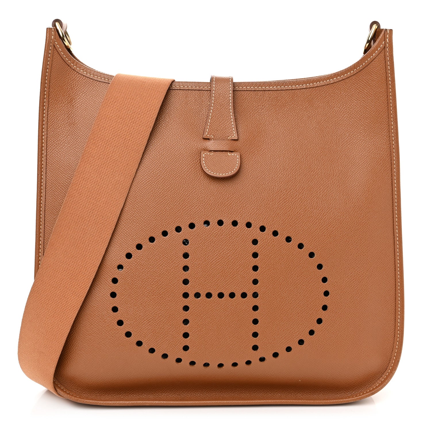 Hermes Courchevel Evelyne GM Gold 1 of 14