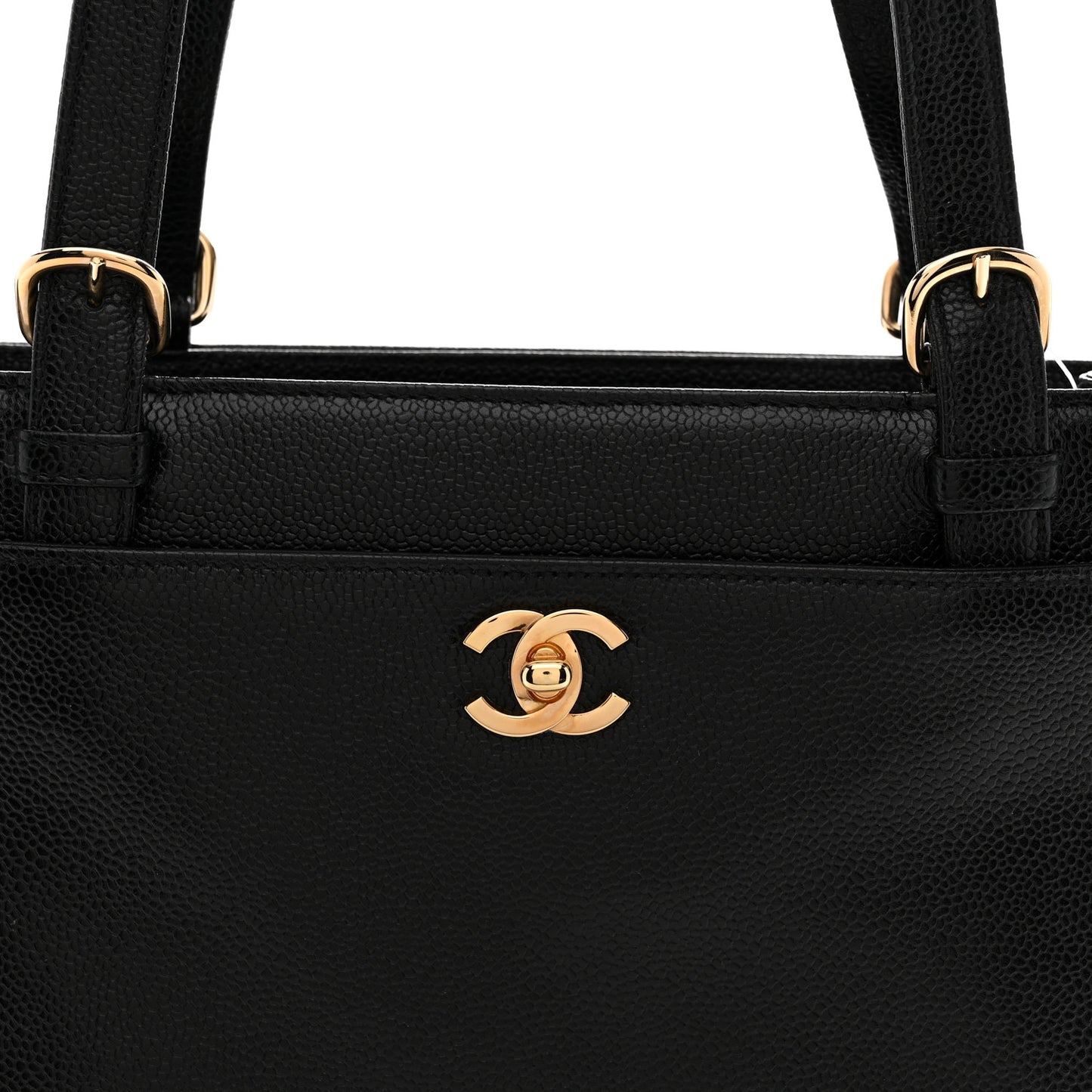 Caviar Shoulder Bag Black