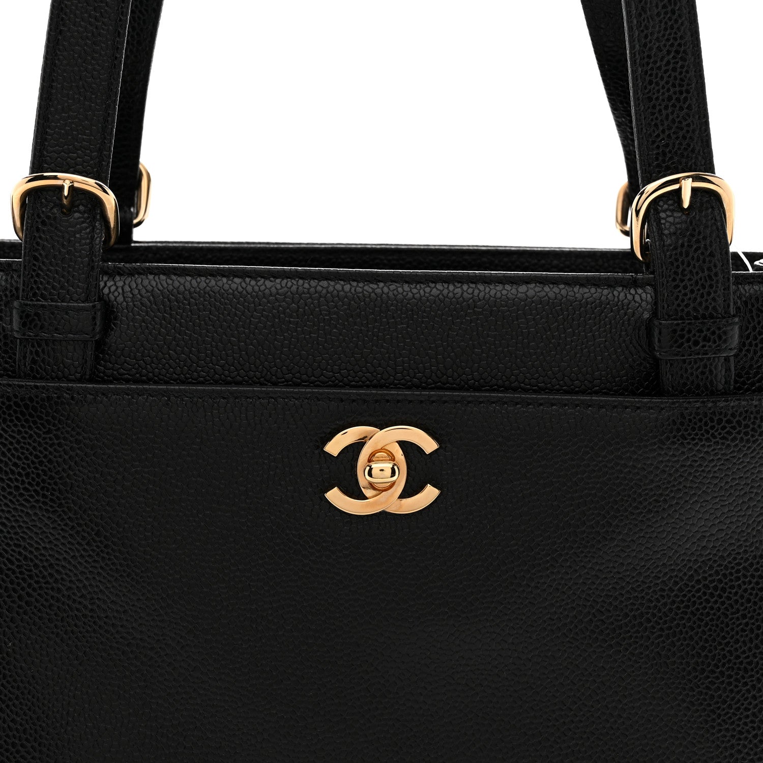 Chanel Caviar Shoulder Bag Black 8 of 11