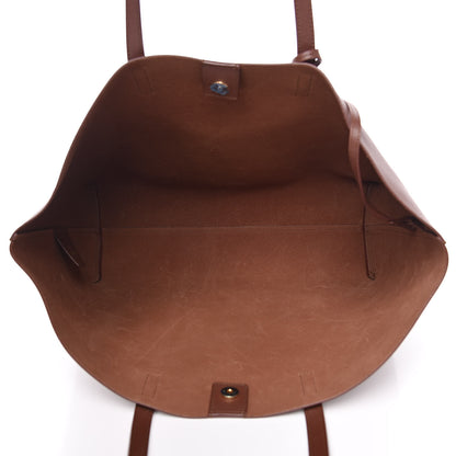 Saint Laurent Calfskin Large Shopping Tote Old Brandy 5 of 10